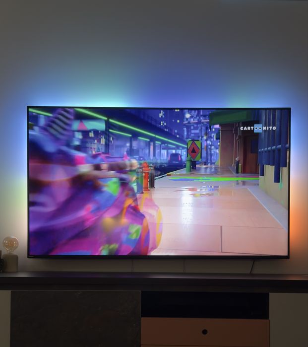 Smart TV Philips Ambilight 65 polegadas