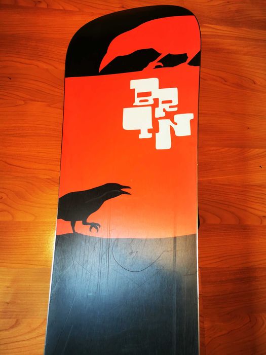 Snowboard freeride Burton super model, wiązania burton exile + wiecej