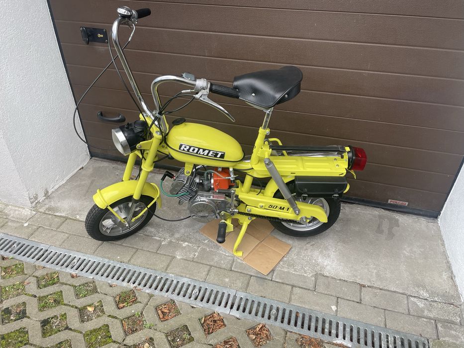Motorynka M1 zarejestrowana
