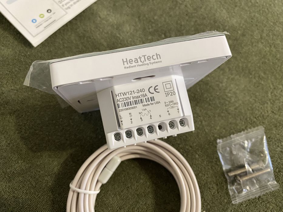 США! Терморегулятор Теплый Пол  программируемый Отопления Пола