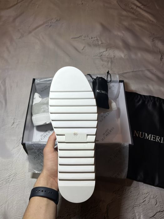 NUMERIS Atelier Acrylic Sneakers нумеріс ателі CLOUD White клауд білі