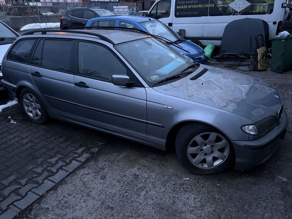 BMW e46 320D uszkodzony