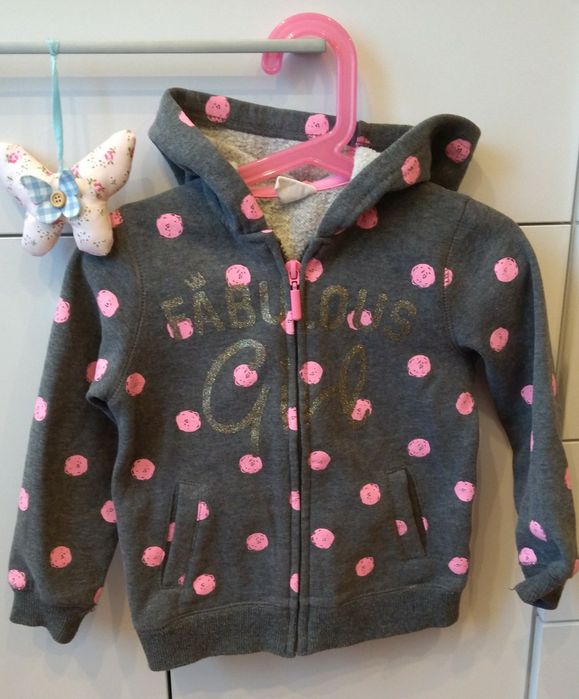 Bluza rozpinana dla dziewczynki Smyk r. 104