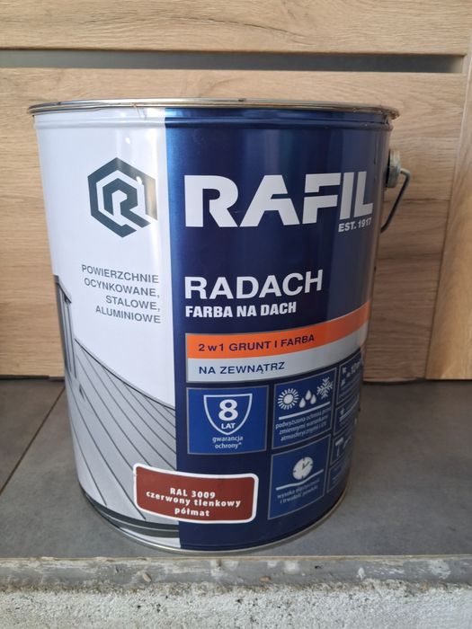 Radach czerwony tlenkowy 5L