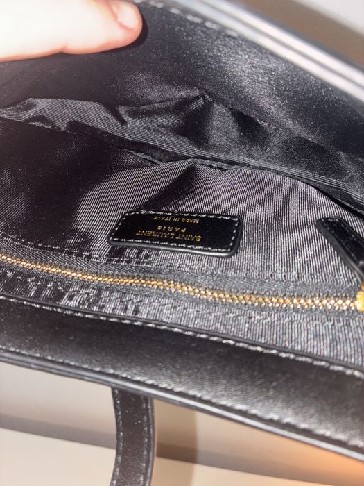 Torebka Ysl czarna na ramie