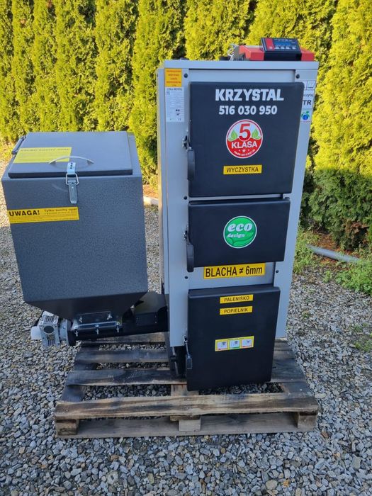 Kocioł Piec CO 20kW EKOENERGIA KRZYSTAL–do 180 m² 5 klasa ECODESIGN