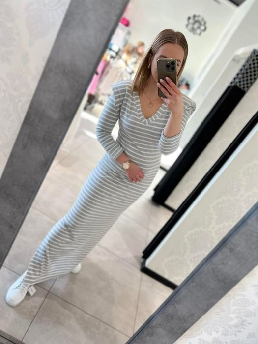 Cocomore sukienka dekolt V poduszki nowa kolekcja M 38/40 new