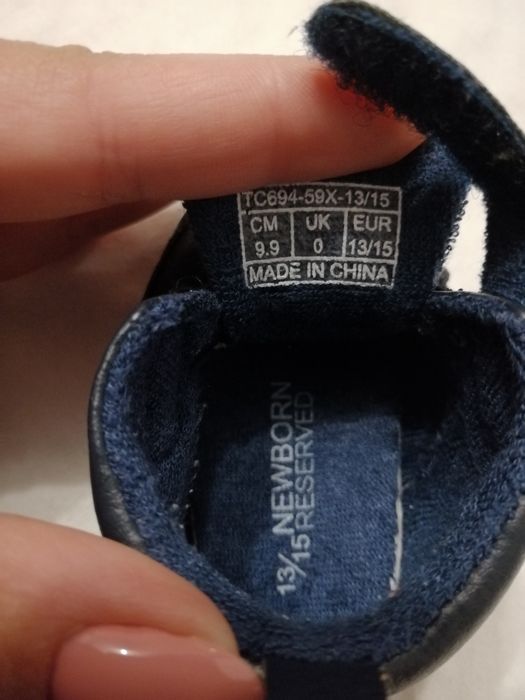 Buciki niechodki roz 13/15