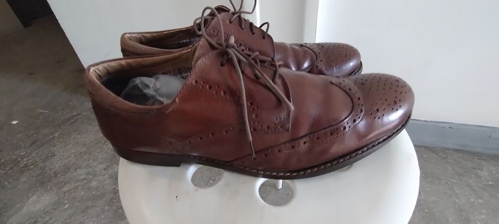 Buty Backford Red Tape Brogsy Made in India skóra