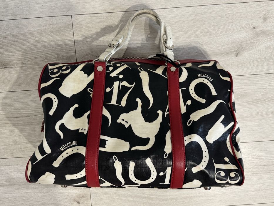 Сумка шкіряна Moschino