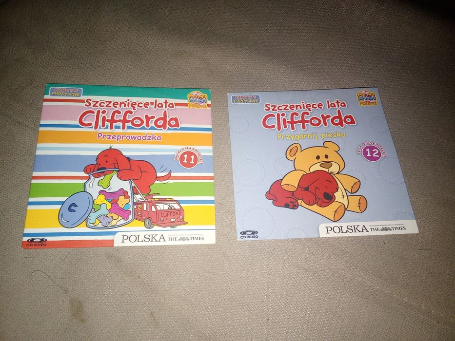 Szczenięce lata Clifforda na VCD
