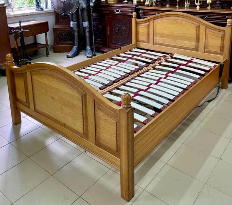 Ліжко дерево кровать дуб 3059 тумба приліжкова 3060