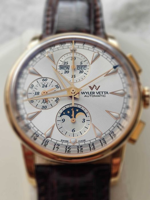Wyler Vetta złoty zegarek gold 750 złoto 18K nowy