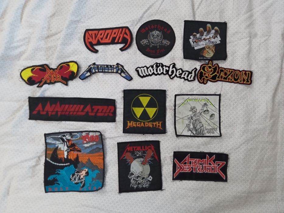Lote Patches Heavy / Thrash Metal