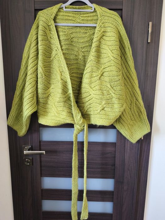 Kardigan wiązany nowy