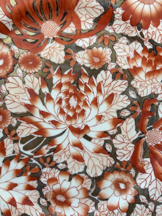 Prato de porcelana chines antiga