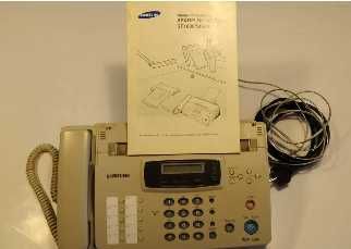 Samsung SF 1600 Fax Machine + Thermal Rolls — Like New!64550658668931120