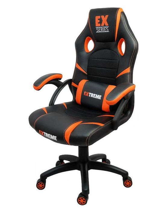 Fotel Gamingowy dla Gracza Extreme EX Black/Orange