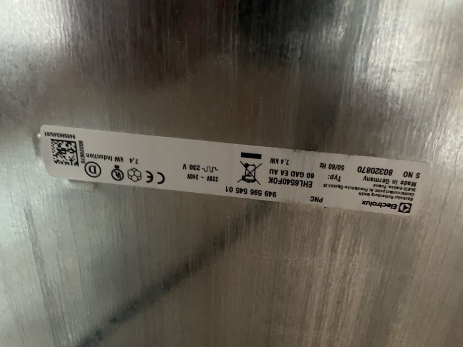 Electrolux EHL6540FOK uszkodzona