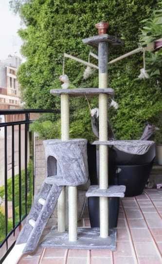 WYSOKI DRAPAK DLA KOTA nowy xxl z legowiskiem