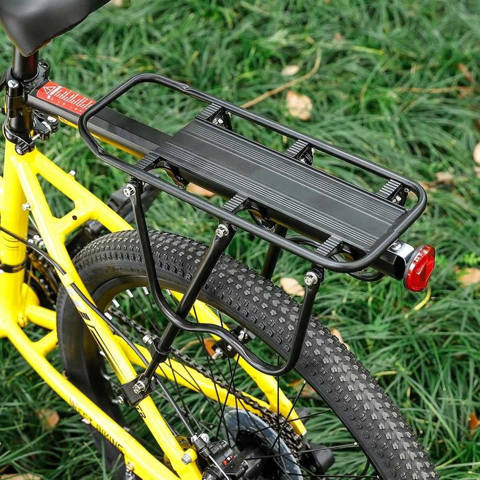 Nowy aluminiowy bagażnik rowerowy / rower / odblask / 50kg !8461!