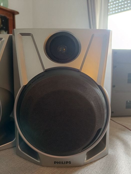 Aparelhagem Philips FW-C55 Mini Hi-Fi System-2x80W(peças ou reparacao)