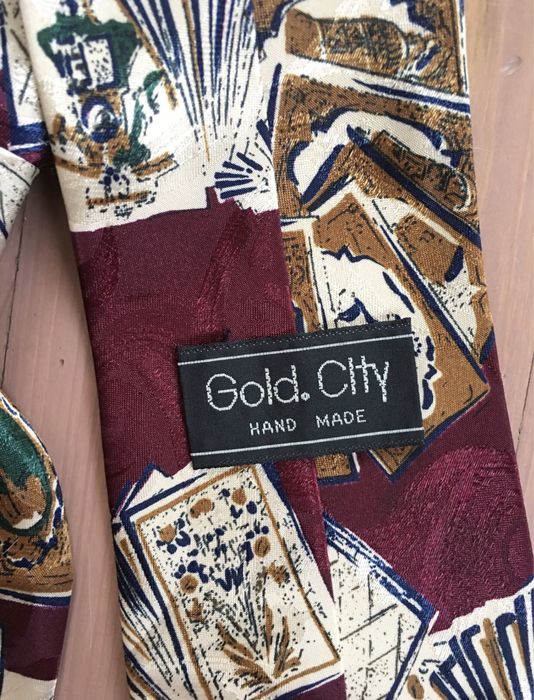 Галстук унисекс ручной работы