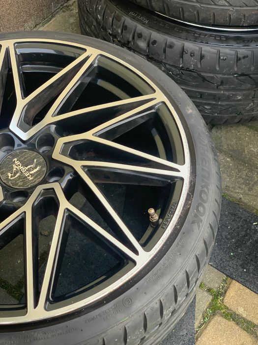 Alufelgi Keskin KT20 19' z oponami Hankook letnie 5-6mm