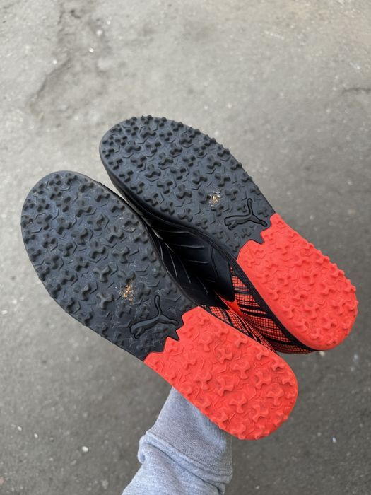 Puma one сороконожки оригинал футбольные копы детские 38  бутсы копы