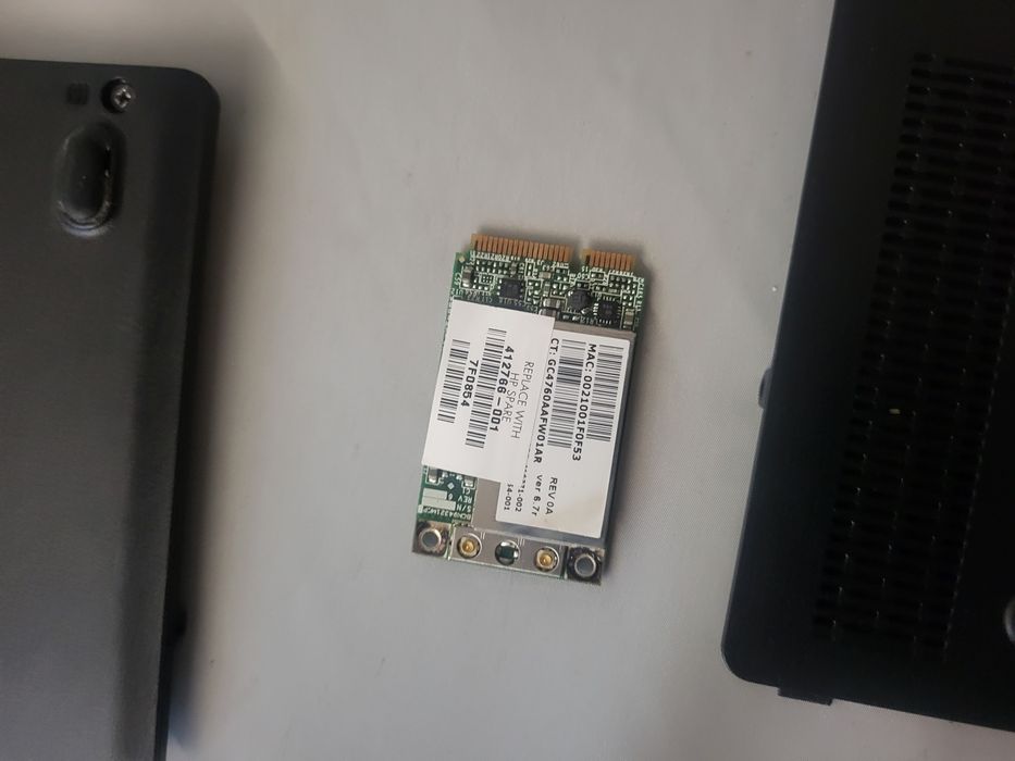 Sprzedam zaślepki Ram HDD oraz Wifi do Laptopa HP PAVILION DV6700