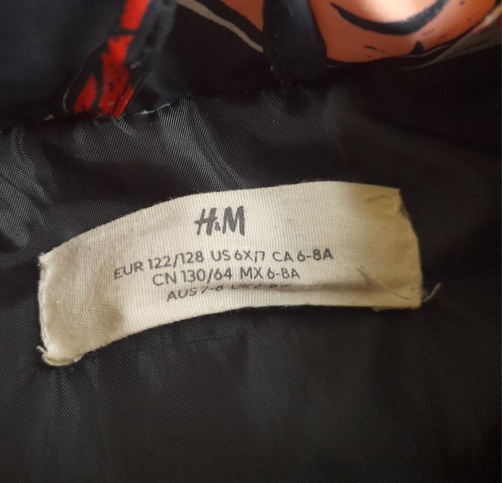 Bezrękawnik h&m marvel dla chłopca 122/128