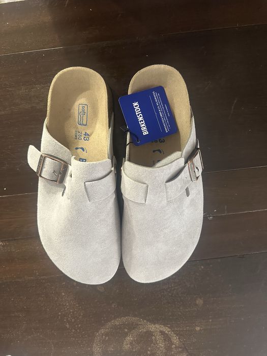 Birkenstock Boston Cinzentas Claras