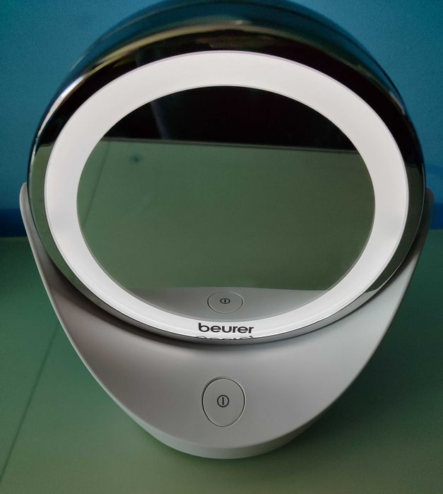 ESPELHO Portatil Iluminado Lupa