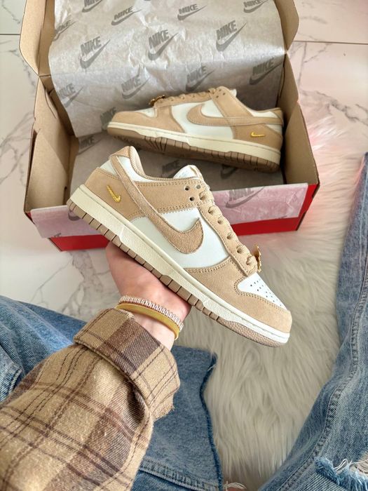 Кросівки Nike SB Dunk Low Sail Beige/White premium