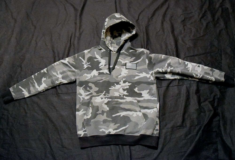 Bluza SSG XL Premium Moro Flag Hoody Black Moro