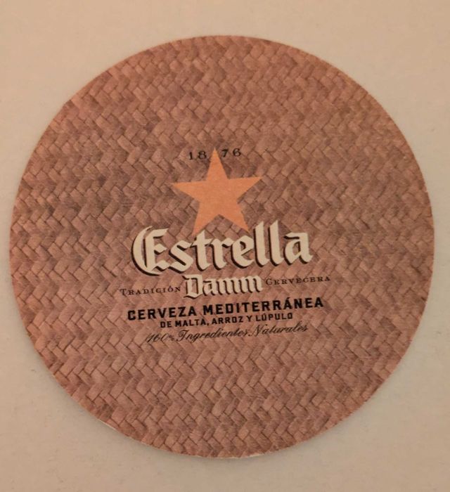 Base para copos - Estrella Damm