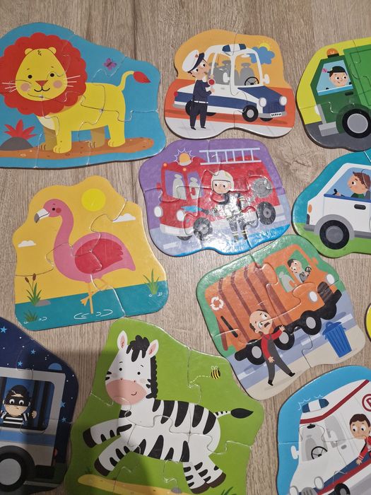 Wszystkie puzzle ze zdjecia jako komplet