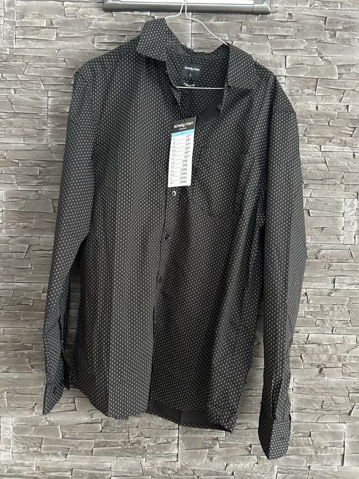Koszula męska czarna L nowa