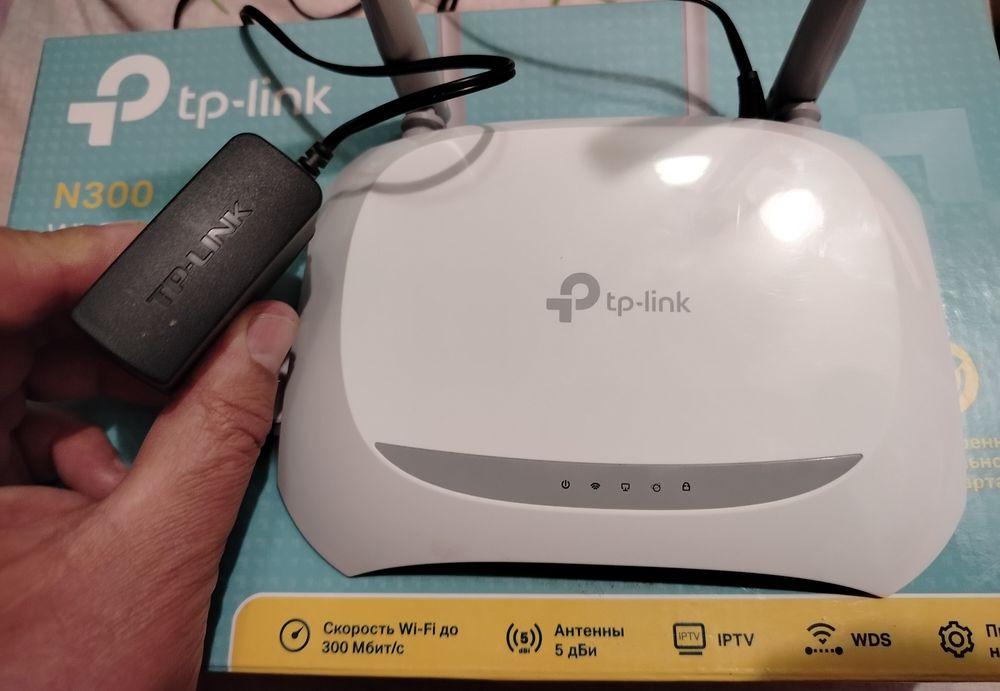 Wi-Fi роутер TL-WR840N швидкість до300Мбіт/с
