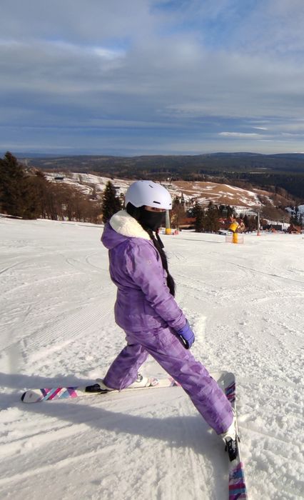 Komplet Komplet kombinezon kurtka i spodnie narciarskie snowboardowe