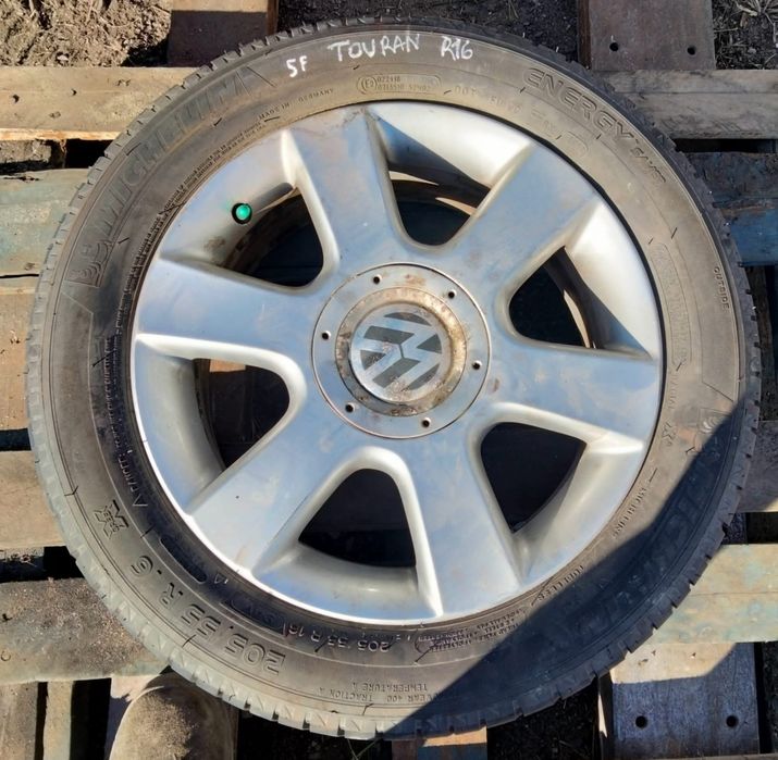 Jantes Vw Touran R16 Com Pneus 205/55 5X112
