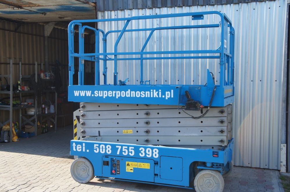 Zwyżka wynajem podnośnik nożycowy ,Genie jak JLG skyjack haulotte