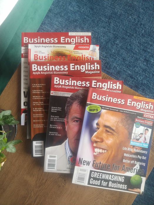 Business English Magazine 5 sztuk + audio