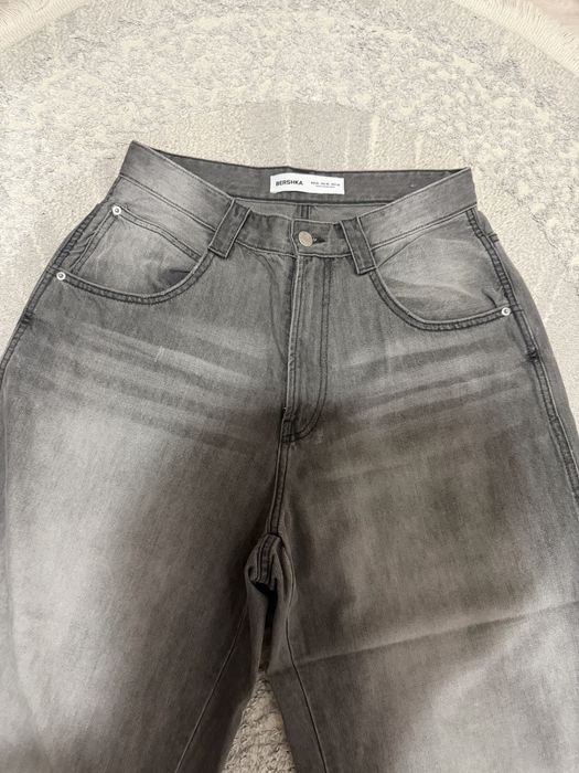 Джинси  потреті чорно сірого  кольору