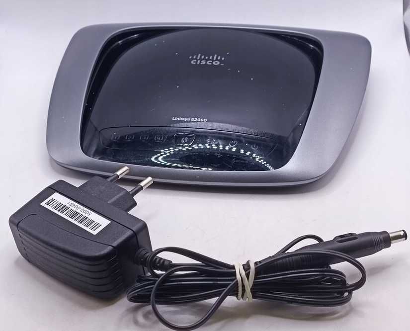 Router Cisko Llinksys E2000-EE Advanced Wirless-N 802.11B/G/N + Zasilacz 835/10/25S