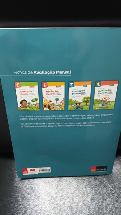 Fichas de avaliação mensal 3  ano