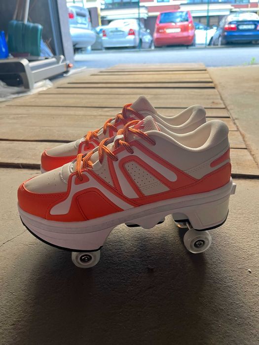 Кросівки-ролики Kick Speed (2‑in‑1), розмір 39