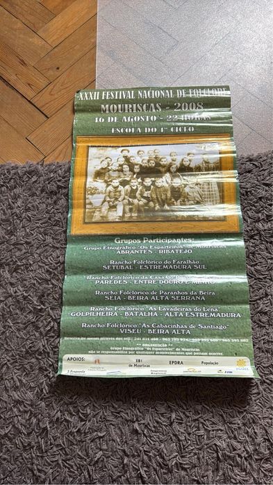 Cartaz festival Folclore Mouriscas 2008
