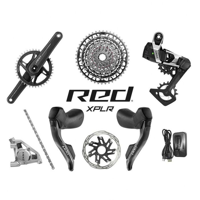 Grupa gravel SRAM Red XPLR AXS E1 1x13 +quarq +karoo