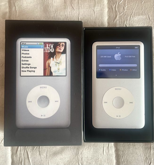 Apple Ipod classic Silver 80GB 6th gen A1238 MB029LL/A mp3 плеєр